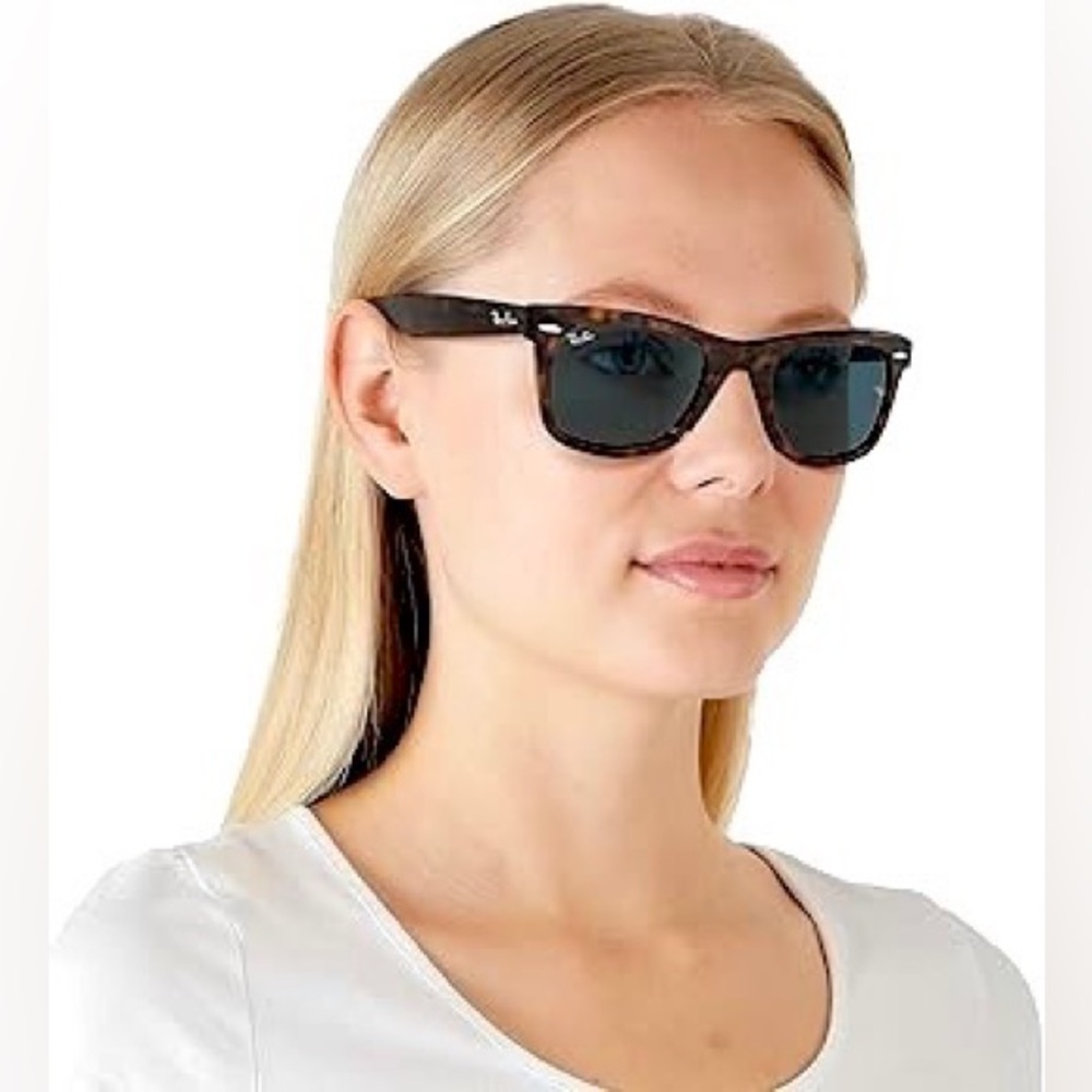 Ray-Ban RB2140 902 Tortoise Green G-15 50mm 50-150 w/Case and box with tag - Picture 5 of 14